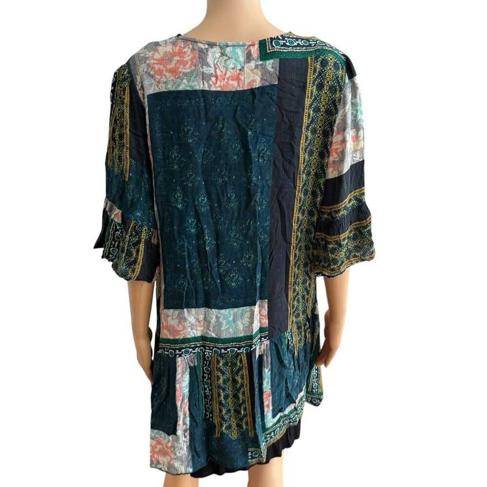 Anthropologie Maeve Patchwork Mixed Pattern Lace … - image 3